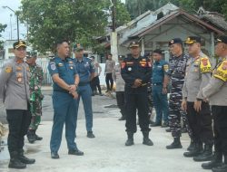 Kapolres Bangka Kembali Cek Pos Pelayanan Pengamanan Tanjung Gudang Belinyu