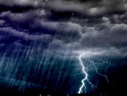 WAPADA Cuaca Buruk BMKG : MUNA BARAT termasuk dalam 15 Daerah Wilayah rawan hujan lebat dan petir.