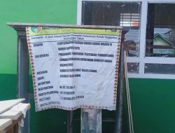 Pembangunan Rehabilitas Kantor Camat Talang Padang Terkesan Semerawut