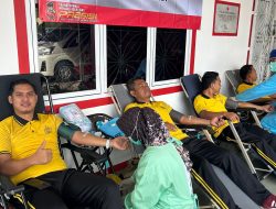 Polres Bangka Gelar Donor Darah Peringati HUT ke-80 Fungsi Intelijen Polri