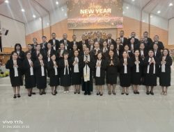 Perayaan Malam Pergantian Tahun di Gereja Bukit Moria Tobelo: Simbol Harmoni Sosial dan Keamanan Menjelang Tahun Baru 2026