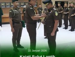 Kajati Sulut Lantik Fahri sebagai Asisten Pembinaan, Perkuat Tata Kelola Internal Kejaksaan