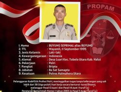 Propam Polres Halmahera Utara Tetapkan Oknum Anggota sebagai DPO atas Pelanggaran Kode Etik