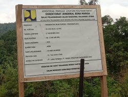 Proyek APBN Rp13 Miliar di Sulut Molor, Kontraktor Diduga Lalai dan Pejabat Menghilang