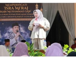 Wabup Intan Hadiri Peringatan Isra Mi’raj Ponpes Darul Hikmah Cisauk
