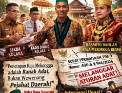 Sekda Diduga Langgar Aturan Adat Mekongga, Hasmito Dahlan Raja Resmi Kolaka, Bupati Diminta Copot Oknum Sekda dan Kadis Dikbud