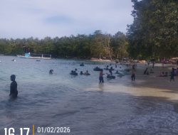Wisata Pantai Terletak di Desa Luari Kec. Tobelo Utara Menjadi Hiburan Masyarakat