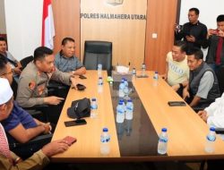 Polda Malut memfasilitasi pertemuan antara aparat keamanan, pemerintah daerah, serta para tokoh agama dan masyarakat