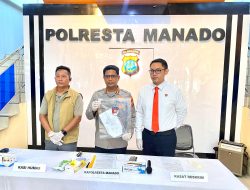 Polresta Manado Gelar Press Release Pengungkapan Kasus Penganiayaan Mengakibatkan Korban Meninggal Dunia di Wori