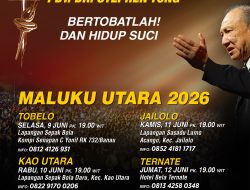 Pdt. Dr. Stephen Tong Akan Pimpin Kebaktian Pembaruan Iman Nasional di Maluku Utara 2026