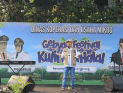 Festival Kuliner Halal Kab. Tangerang Sukses Digelar, UMKM Raup Omzet Rp500 Ribu Per Hari
