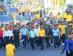 Perkuat Soliditas, TNI-Polri dan Forkopimda Sulut Gelar Olahraga Bersama di Megamas Manado