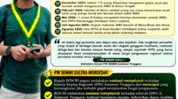 PW SEMMI Sultra Desak Kepala BGN RI Copot Kepala Regional SPPG Sultra